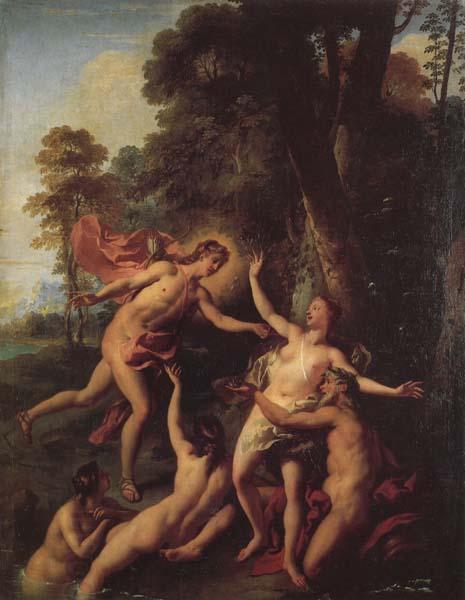 Jean-Francois De Troy Apollo and Daphne oil painting picture